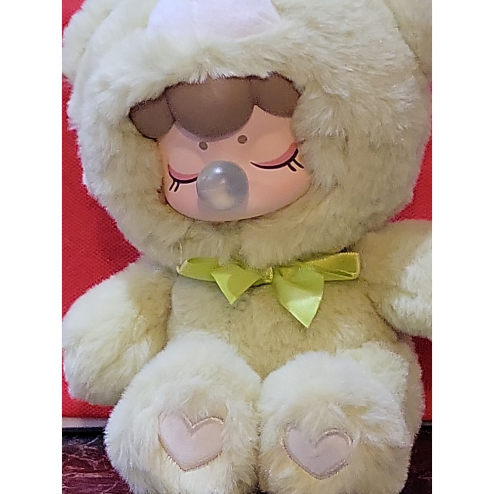Rolife Nanci Strawberry Truffle Plush Doll . Green Matcha Confirmed Character.